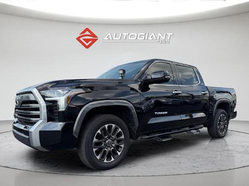 Midnight Black Metallic 2022 Toyota Tundra Limited