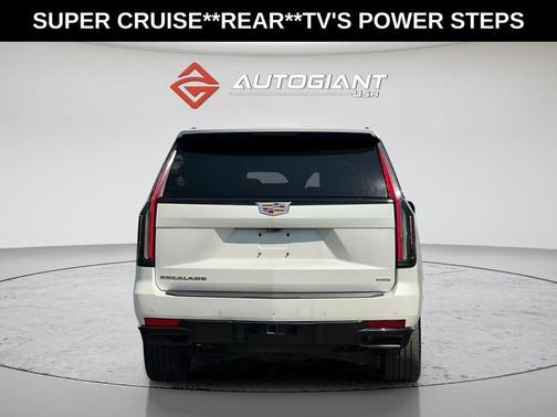 Crystal White Tricoat 2021 Cadillac Escalade ESV Sport Platinum