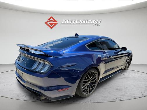 Kona Blue Metallic 2020 Ford Mustang GT Premium