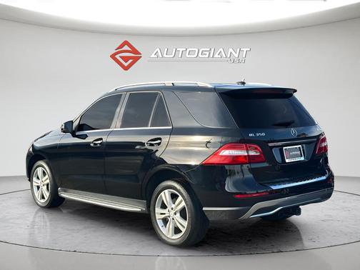 Black 2015 Mercedes-Benz M-Class 4MATIC