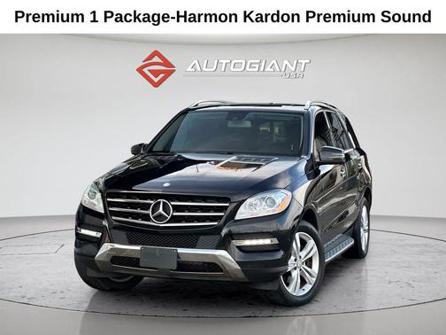 Black 2015 Mercedes-Benz M-Class 4MATIC