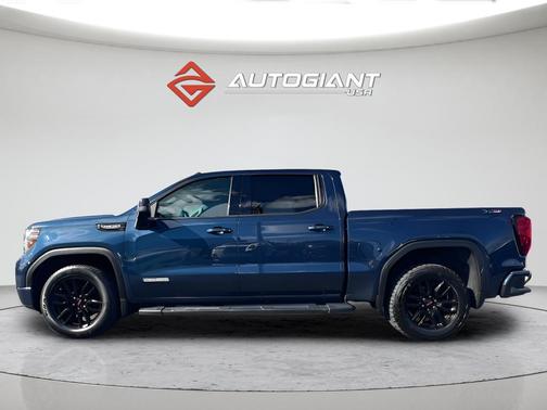 Pacific Blue Metallic 2022 GMC Sierra 1500 Elevation