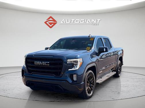 Pacific Blue Metallic 2022 GMC Sierra 1500 Elevation
