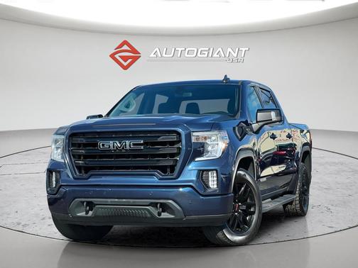Pacific Blue Metallic 2022 GMC Sierra 1500 Elevation