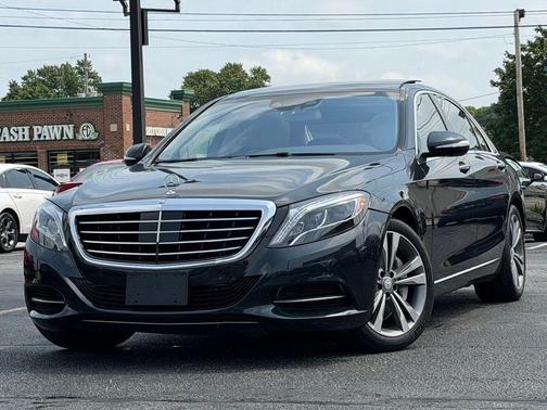 Black 2016 Mercedes-Benz S-Class 4MATIC