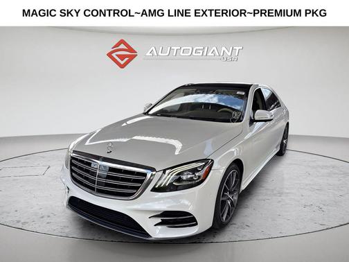 White 2018 Mercedes-Benz S-Class S 450