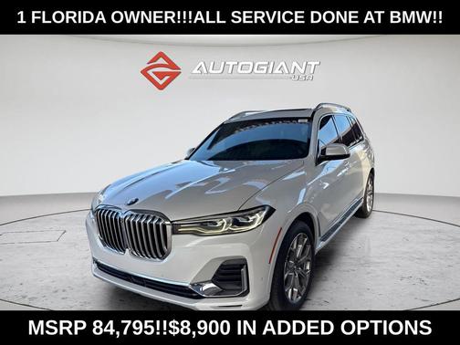 Mineral White Metallic 2022 BMW X7 xDrive40i