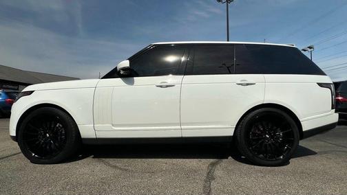 White 2018 Land Rover Range Rover 3.0L Supercharged HSE