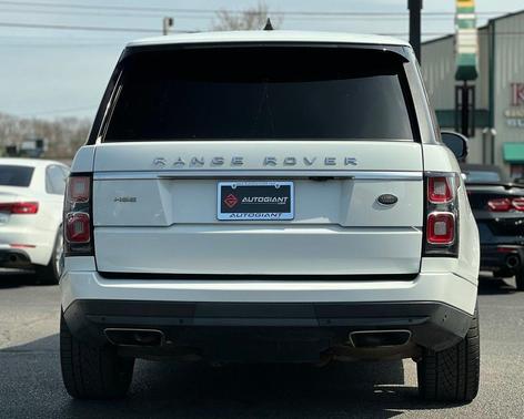 White 2018 Land Rover Range Rover 3.0L Supercharged HSE