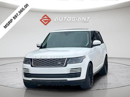 White 2018 Land Rover Range Rover 3.0L Supercharged HSE