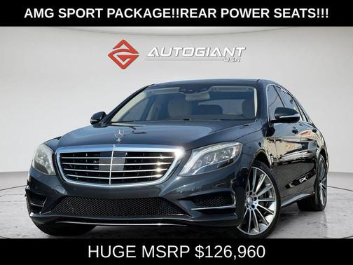 Gray 2017 Mercedes-Benz S-Class S 550