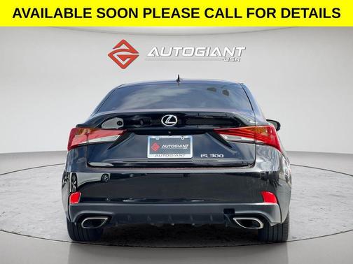 Black 2018 Lexus IS 300 Base