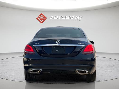 Blue 2021 Mercedes-Benz C-Class C 300 4MATIC