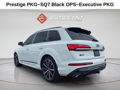 Glacier White 2021 Audi SQ7 4.0T Prestige