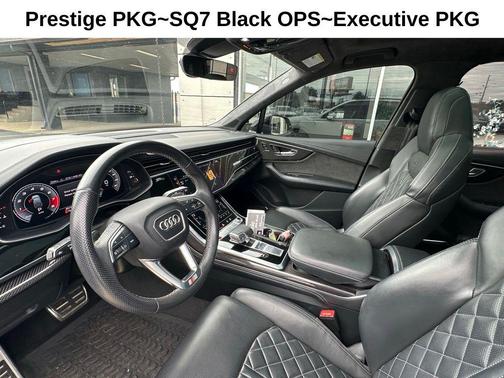 Glacier White 2021 Audi SQ7 4.0T Prestige