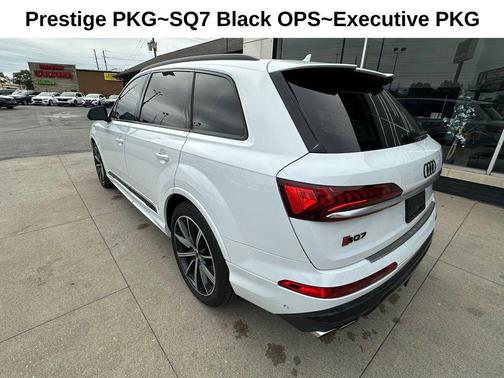 Glacier White 2021 Audi SQ7 4.0T Prestige