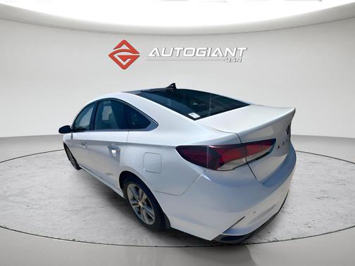 Quartz White Pearl 2018 Hyundai SONATA Limited