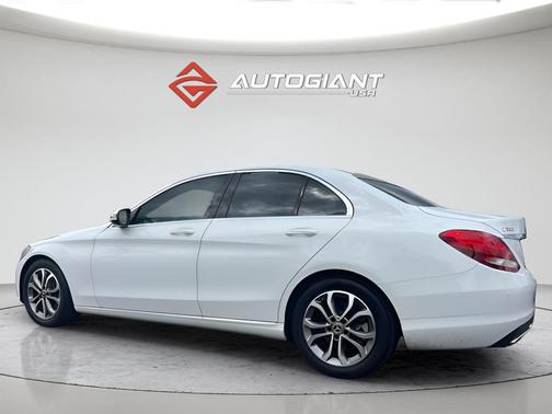 White 2017 Mercedes-Benz C-Class C 300