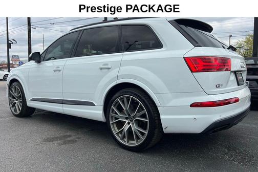 White 2019 Audi Q7 55 Prestige