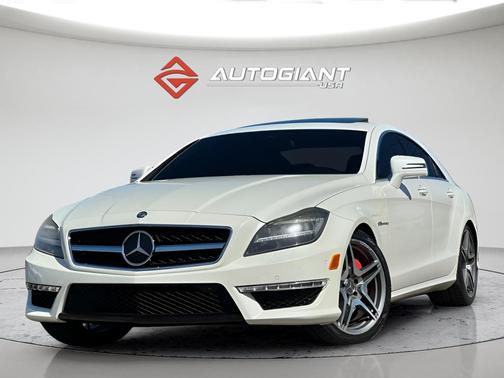 Diamond White Metallic 2013 Mercedes-Benz CLS-Class CLS 63 AMG