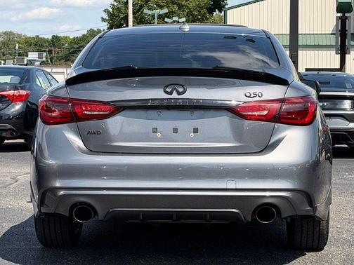 Graphite Shadow 2018 INFINITI Q50 3.0t LUXE