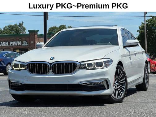 White Metallic 2017 BMW 530 530i