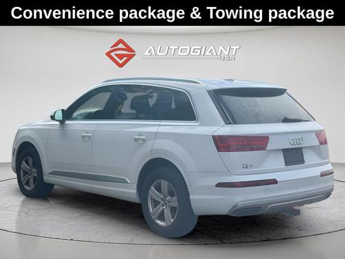 Carrara White 2019 Audi Q7 45 Premium