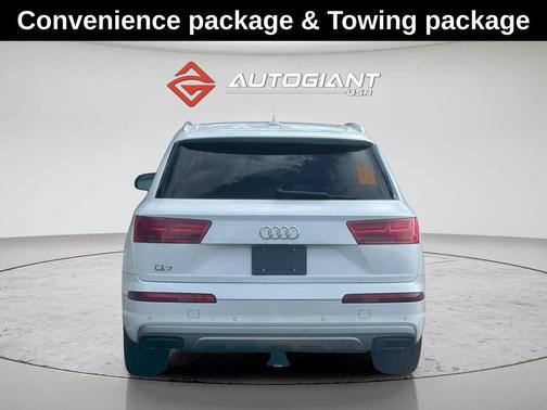 Carrara White 2019 Audi Q7 45 Premium