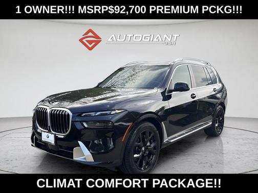Black Sapphire Metallic 2026 BMW X7 xDrive40i