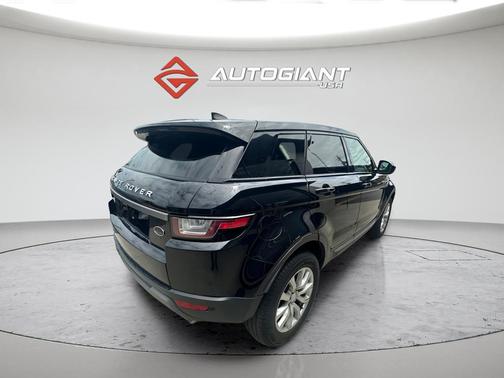 Black 2019 Land Rover Range Rover Evoque SE