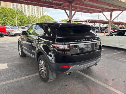 Black 2019 Land Rover Range Rover Evoque SE