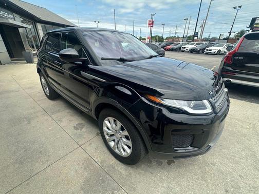 Black 2019 Land Rover Range Rover Evoque SE