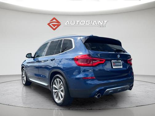 Blue Metallic 2018 BMW X3 xDrive30i