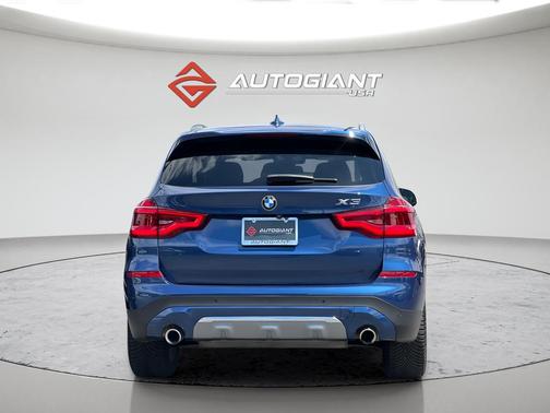 Blue Metallic 2018 BMW X3 xDrive30i