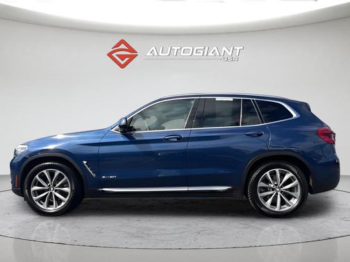 Blue Metallic 2018 BMW X3 xDrive30i