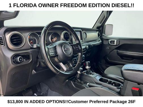 Black Clearcoat 2021 Jeep Wrangler Unlimited Freedom 4x4