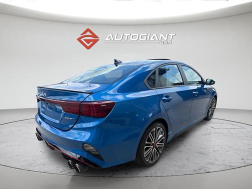 Sporty Blue 2023 Kia Forte GT