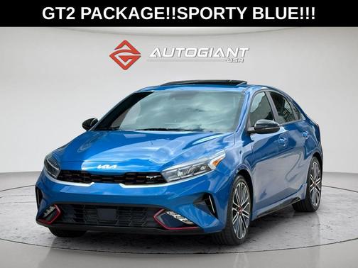 Sporty Blue 2023 Kia Forte GT