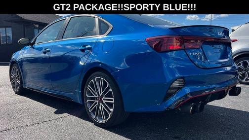 Sporty Blue 2023 Kia Forte GT
