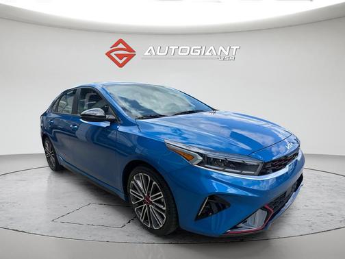 Sporty Blue 2023 Kia Forte GT