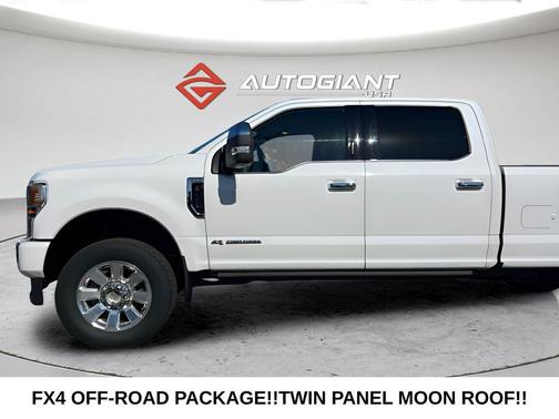 Star White Metallic Tri-Coat 2022 Ford F-250 Platinum