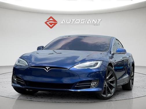 Deep Blue Metallic 2020 Tesla Model S Long Range