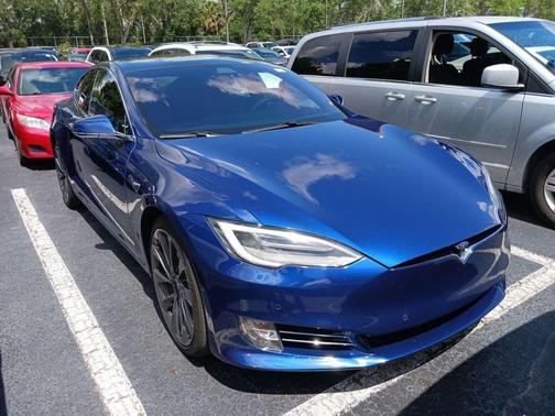 Deep Blue Metallic 2020 Tesla Model S Long Range