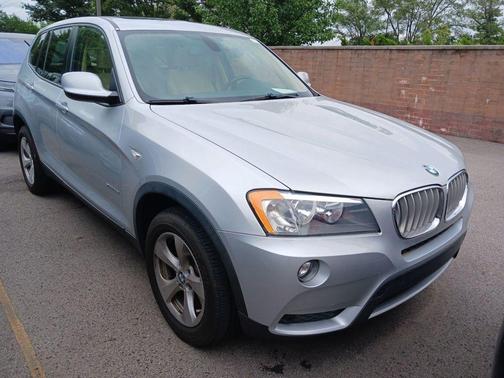 Titanium Silver Metallic 2012 BMW X3 xDrive28i