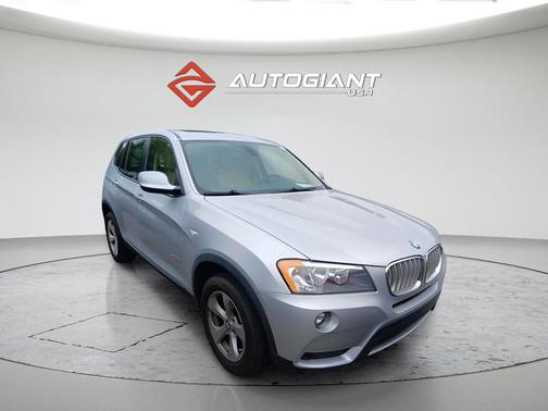 Titanium Silver Metallic 2012 BMW X3 xDrive28i