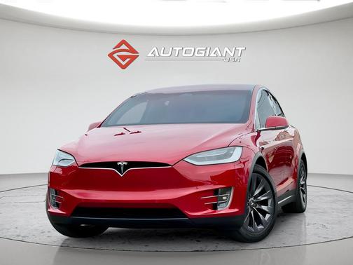 Red Multi-Coat 2018 Tesla Model X 100D