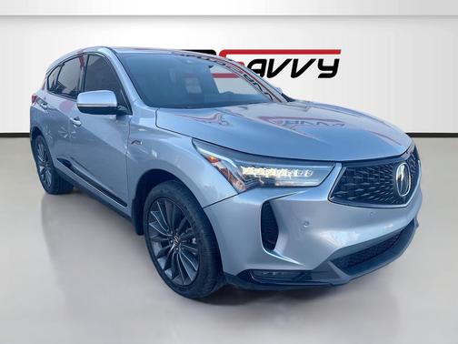 Gray 2022 Acura RDX A-Spec Advance Package