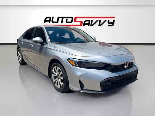 Silver 2026 Honda Civic LX