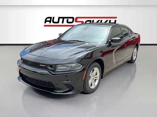 Pitch Black Clearcoat 2023 Dodge Charger SXT