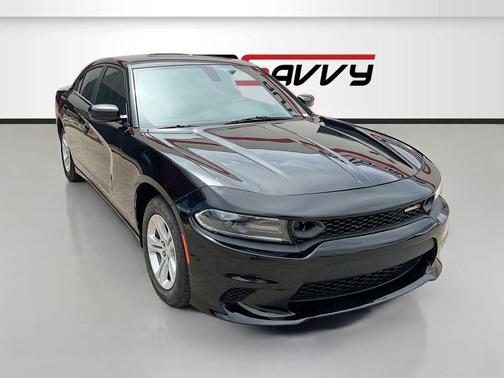 Pitch Black Clearcoat 2023 Dodge Charger SXT